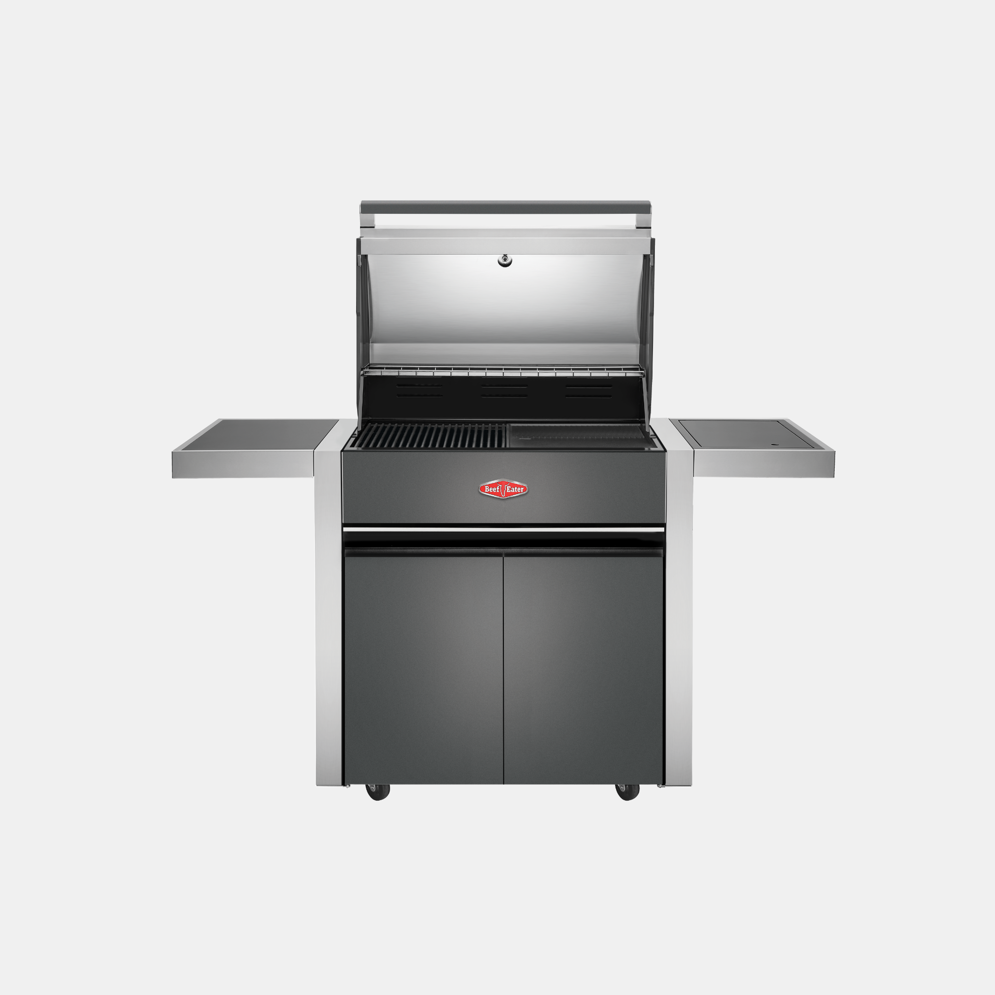 BeefEater 1700 Serie · 4-Brenner Grillwagen inkl. Seitenbrenner